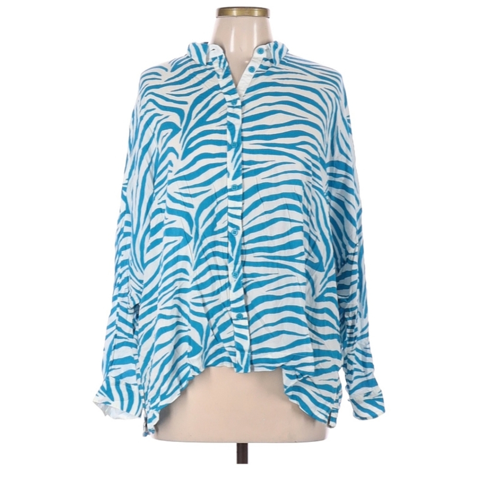 Cooperative - Long Sleeve Blouse, Size L